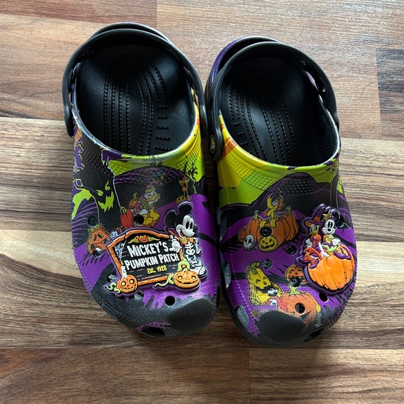 CROCS Shoes - Disney Parks Mickeys Pumpkin Patch Halloween Crocs